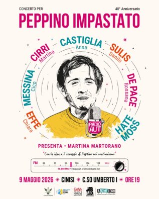 Scopri di più sull'articolo Musica e memoria: a Cinisi il concerto in onore di Peppino Impastato