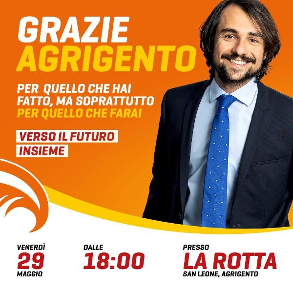 Al momento stai visualizzando Ballottaggio ad Agrigento: oggi Sodano incontra i cittadini a “La Rotta”