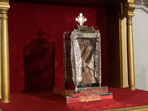 Al momento stai visualizzando La reliquia del giudice Livatino esposta al Santuario dei Nuovi Martiri di Roma