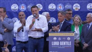 Scopri di più sull'articolo Matteo Salvini in visita ad Agrigento per sostenere Luigi Gentile
