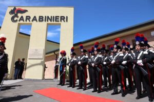 Scopri di più sull'articolo Inaugurata a Santa Elisabetta la caserma dei carabinieri dedicata a Guazzelli