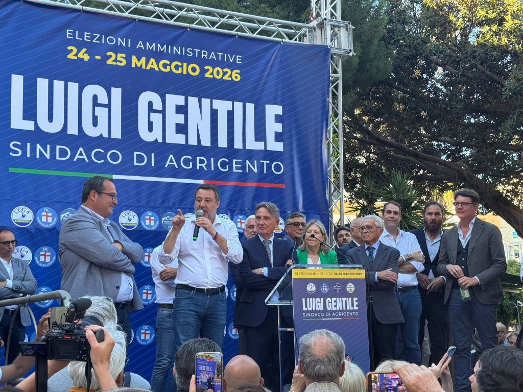 Al momento stai visualizzando Salvini: “Da Gentile attendo un successo significativo alle amministrative
