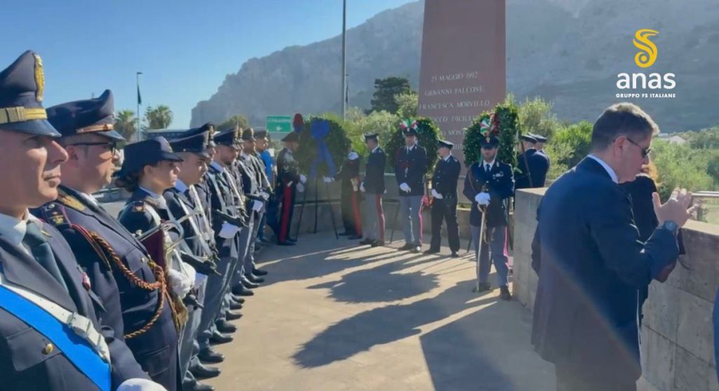 Al momento stai visualizzando Ministri Nordio e Piantedosi alla commemorazione della Strage di Capaci sulla A29