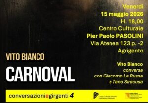 Scopri di più sull'articolo Terza conversazione della Rassegna ‘Conversazioni a Girgenti’ ad Agrigento