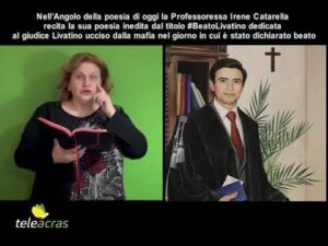 Scopri di più sull'articolo Teleacras – #Angolodellapoesia di Irene Catarella #BeatoLivatino