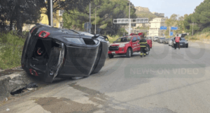 Scopri di più sull'articolo Incidente a Fontanelle: auto si ribalta e ferisce un 59enne