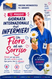 Scopri di più sull'articolo Infermieri del San Giovanni di Dio celebrano i pazienti con fiori e sorrisi