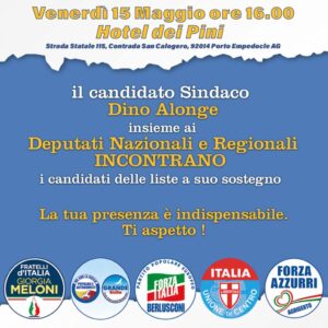 Scopri di più sull'articolo Alonge dialoga con i candidati consiglieri a Porto Empedocle