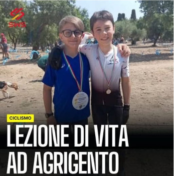 Al momento stai visualizzando Agrigento: trionfa nella gara e regala la medaglia a un amico speciale