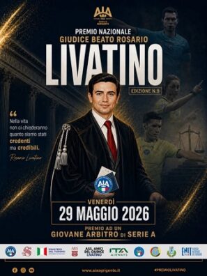 Scopri di più sull'articolo Premio Nazionale AIA – FIGC a Kevin Bonacina: un riconoscimento per Canicattì