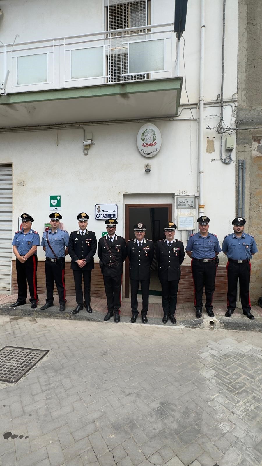 Al momento stai visualizzando Il Generale Del Monaco visita Mussomeli e Campofranco: focus sulla sicurezza locale