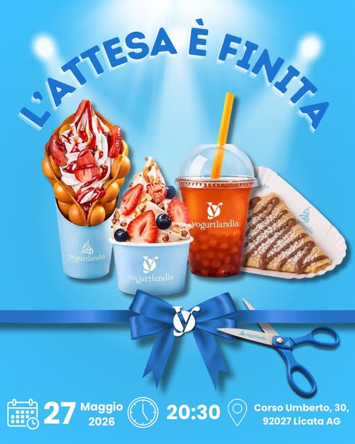 Al momento stai visualizzando Yogurtlandia riapre stasera: un dolce benvenuto per tutti!