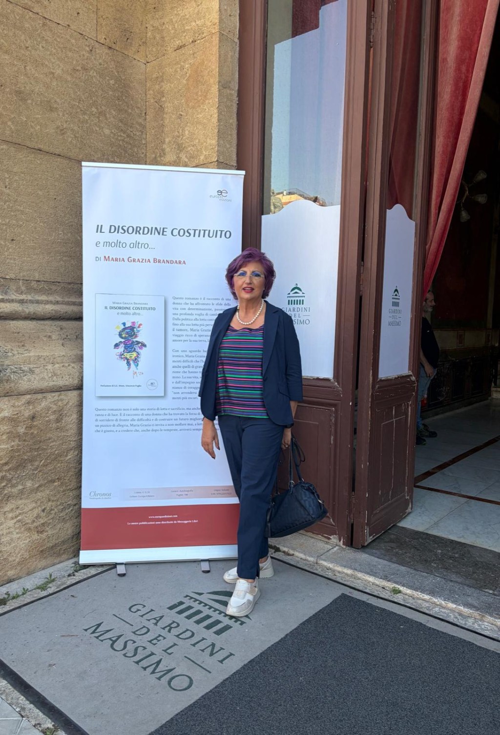 Al momento stai visualizzando Presentato il libro di Maria Grazia Brandara: “Il disordine costituito