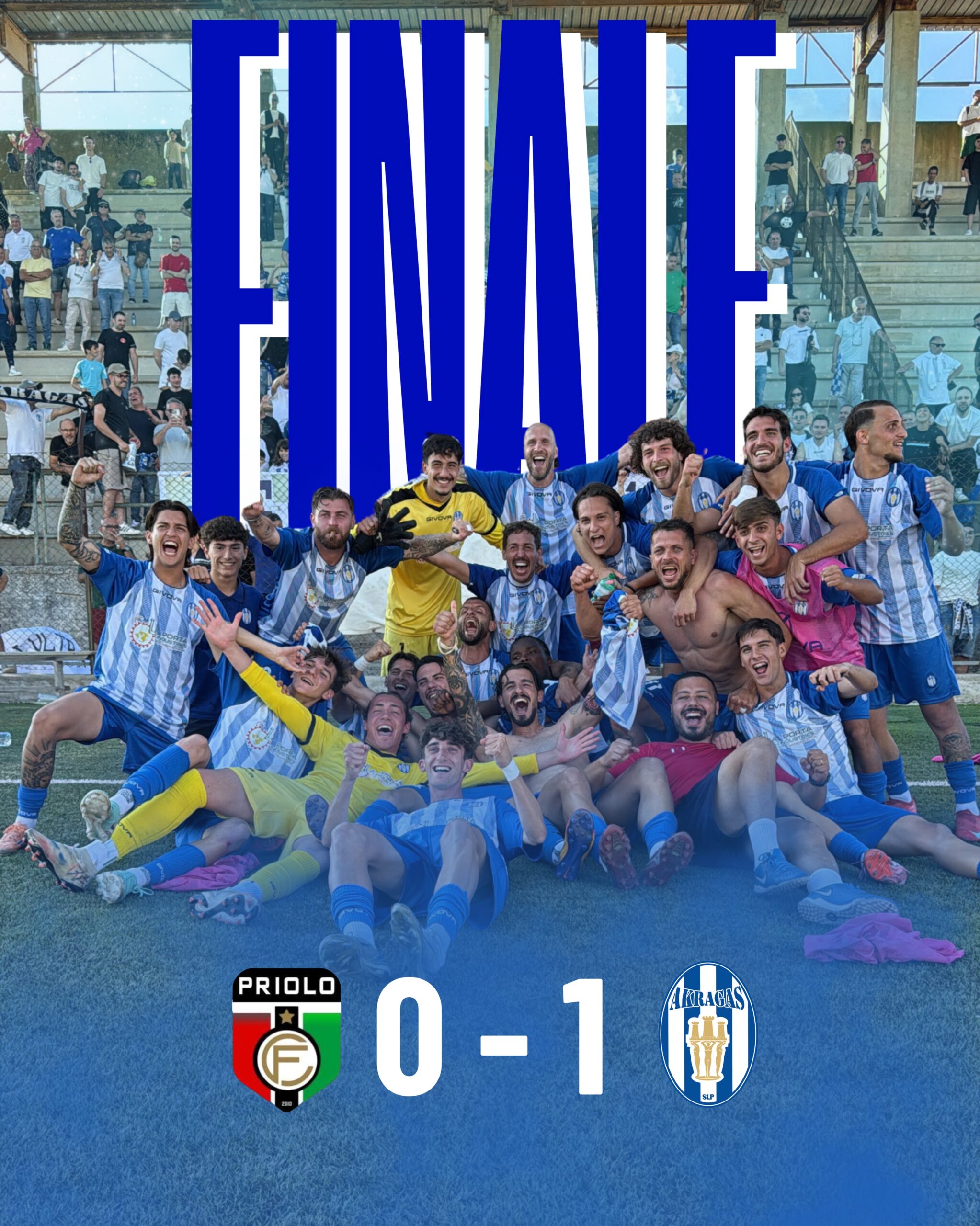 Al momento stai visualizzando Akragas conquista la finale di Coppa Italia battendo Priolo