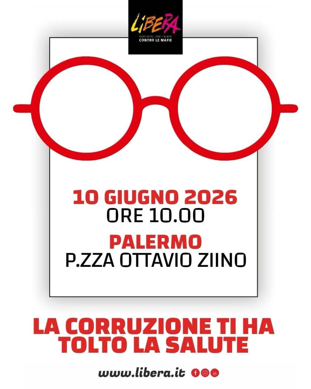Al momento stai visualizzando Libera organizza un flash mob contro la corruzione in sanità davanti all’assessorato