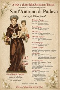Scopri di più sull'articolo Sant’Antonio: Cianciana celebra con una festa musicale anni ’90