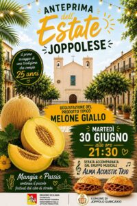 Scopri di più sull'articolo Anteprima speciale per la Sagra del Melone giallo a Joppolo Giancaxio