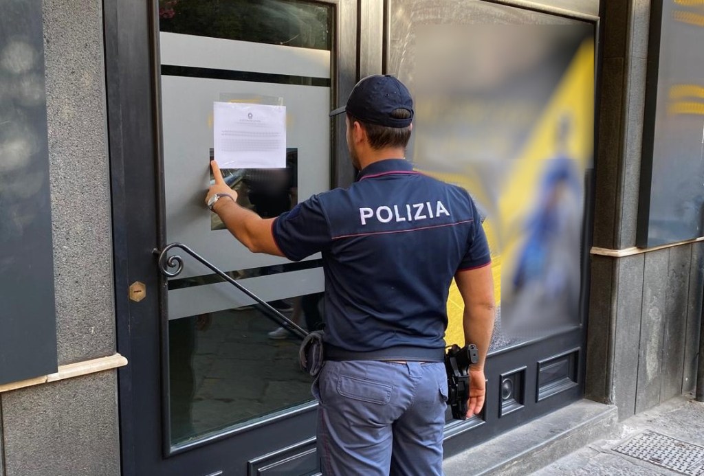 Al momento stai visualizzando Sospensione di sette giorni per una sala scommesse in città