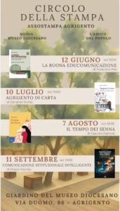 Scopri di più sull'articolo Riprende il “Circolo della stampa”: 4 eventi al Museo diocesano