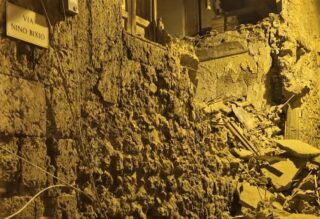 Al momento stai visualizzando Crollo di una palazzina a Palma di Montechiaro, due persone evacuate