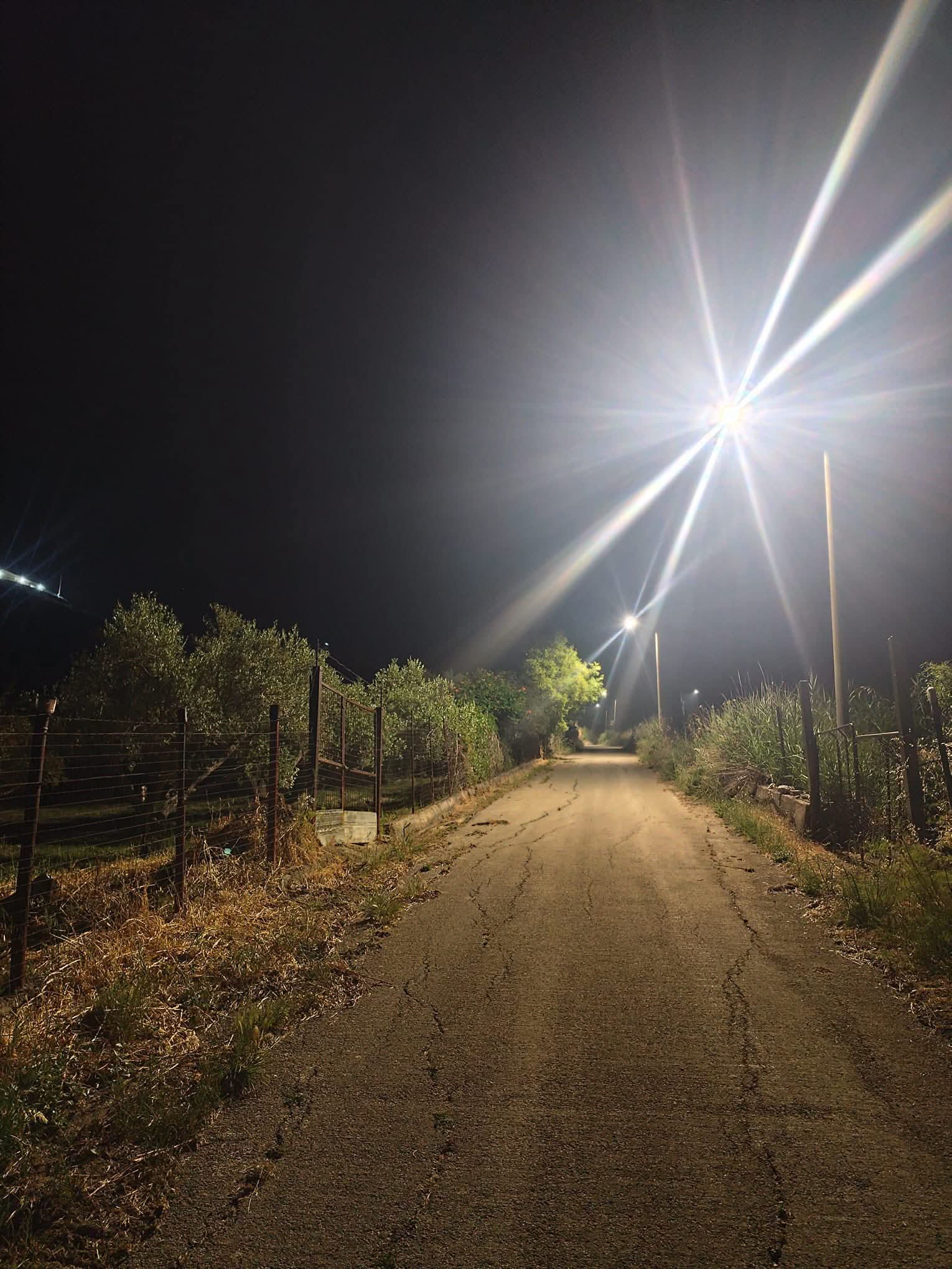 Al momento stai visualizzando Illuminazione in c/da Pulicelli a S. Biagio Platani: promessa mantenuta