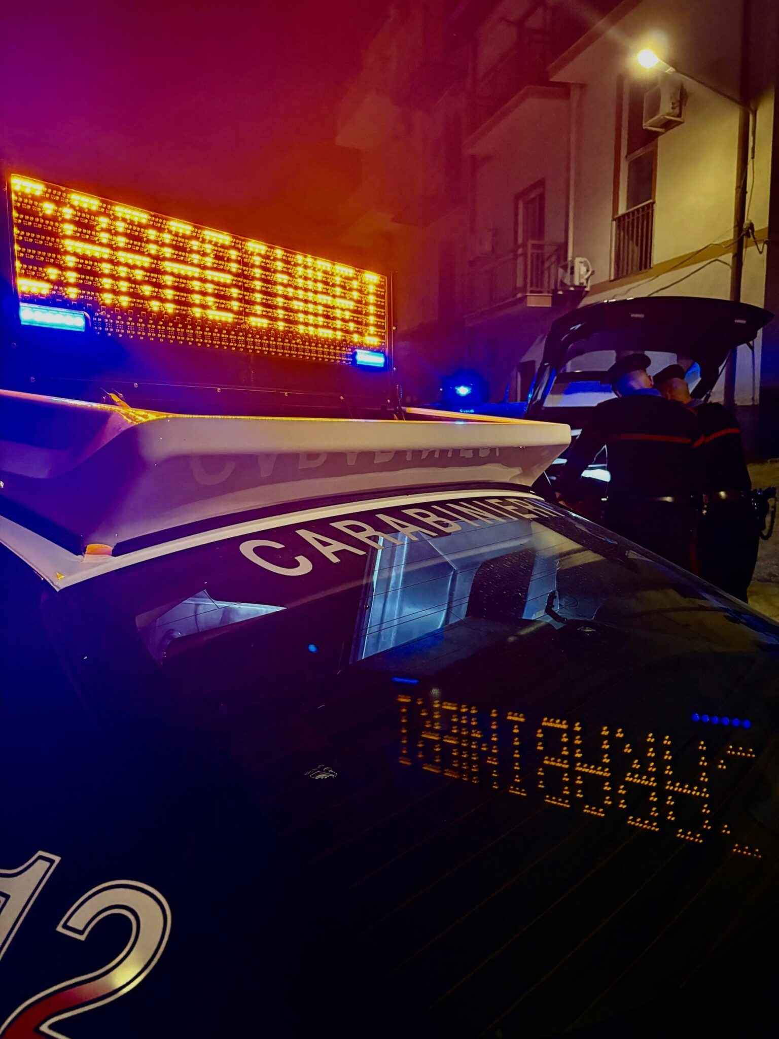 Al momento stai visualizzando Immigrato fermato dai carabinieri dopo una notte di caos in città