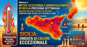 Scopri di più sull'articolo Sicilia in allerta: ondata di calore potrebbe battere record di Giugno