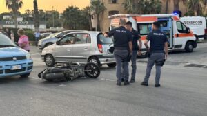 Scopri di più sull'articolo Donna investita da scooter sul viale Leonardo Sciascia: è in ospedale