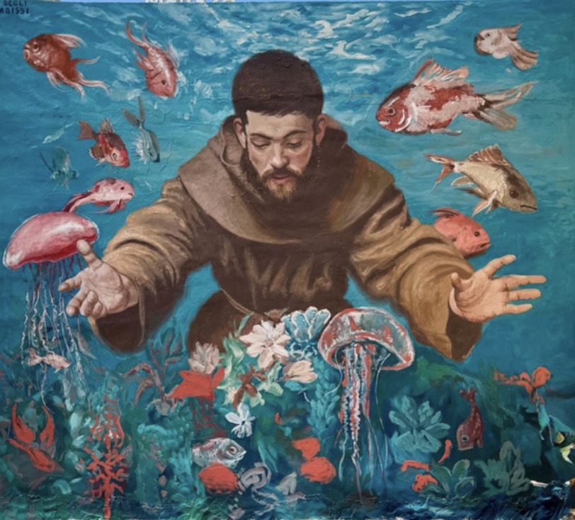 Al momento stai visualizzando A Lampedusa nasce il murale “Francesco degli Abissi” della Famiglia Francescana