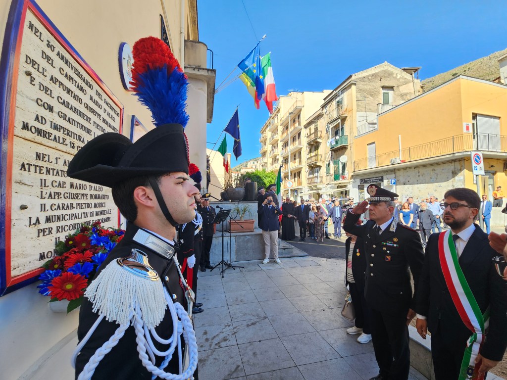 Al momento stai visualizzando Commemorazione dell’eccidio dei carabinieri D’Aleo, Bommarito e Morici di 43 anni fa