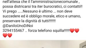 Scopri di più sull'articolo Appello urgente: Danilo rischia di tornare in strada entro 20 giorni