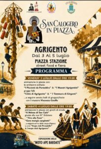 Scopri di più sull'articolo Tre giorni di celebrazioni per San Calogero in Piazza Stazione ad Agrigento