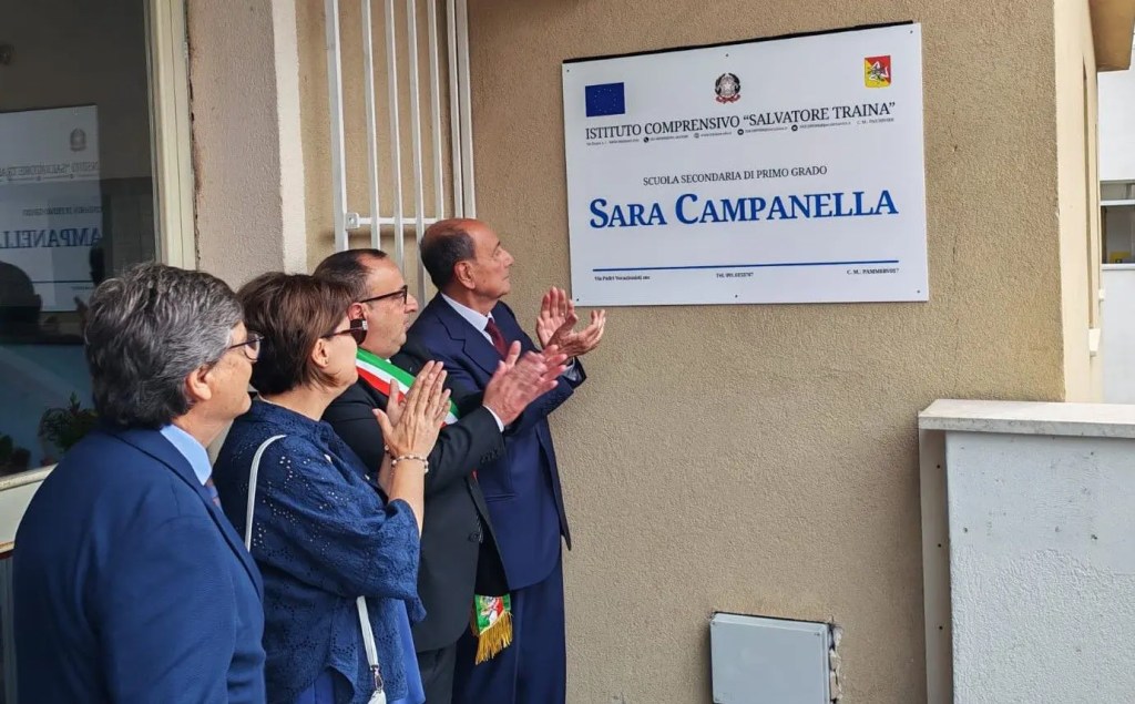 Al momento stai visualizzando Una scuola porta il nome di Sara Campanella, omaggio alla sua memoria