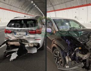 Scopri di più sull'articolo Tamponamento in galleria sulla Ss 640: tre persone ricoverate in ospedale