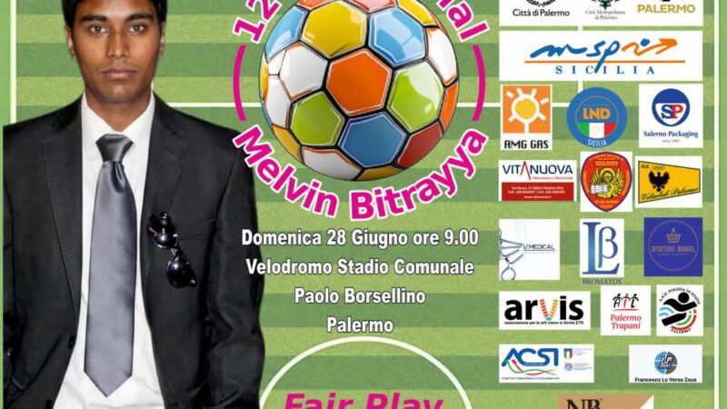 Al momento stai visualizzando A Palermo il dodicesimo Memorial “Melvin Bitrayya” con Nino ‘u Ballerino tra gli sponsor