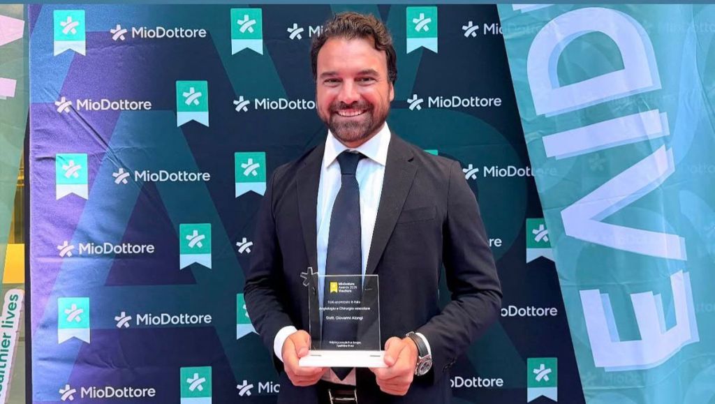 Al momento stai visualizzando L’angiologo agrigentino Alongi premiato ai MioDottore Awards