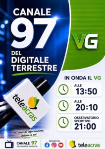 Scopri di più sull'articolo Teleacras lancia il nuovo canale 97: cosa cambia per i telespettatori