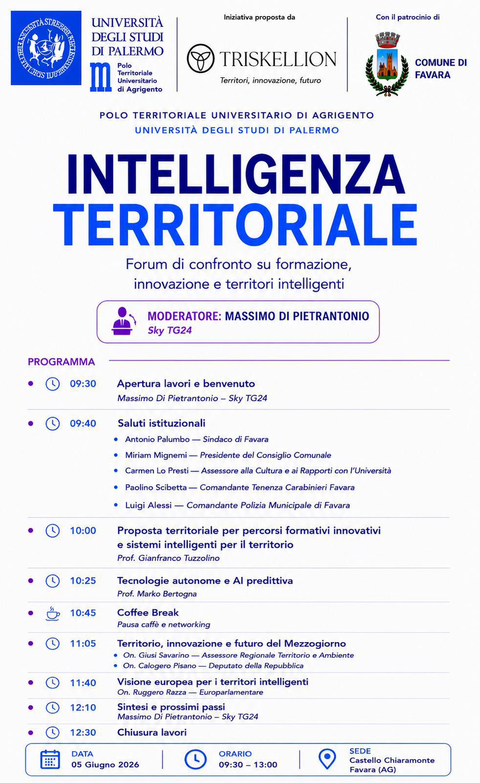 Al momento stai visualizzando Forum a Favara per progettare il futuro del territorio con università e cittadini