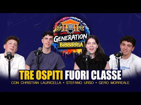 Al momento stai visualizzando EP.2 CONSULTIAMOCI🏫 con Christian Lauricella, Stefano Urso e Gero Morreale – GENERATION BIBBIRRIA