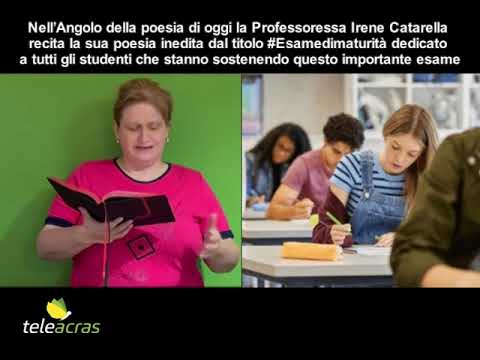 Al momento stai visualizzando Teleacras – #Angolodellapoesia di Irene Catarella #Esamedimaturità