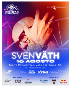 Scopri di più sull'articolo Sven Väth in concerto il 16 agosto al Teatro Panoramica dei Templi
