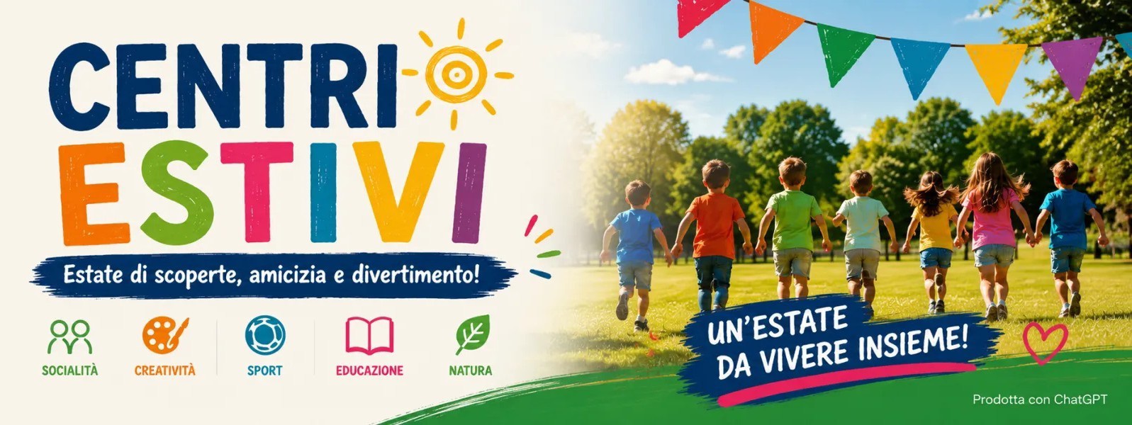 Al momento stai visualizzando Centri Estivi 2026: tutte le informazioni per cittadini e operatori
