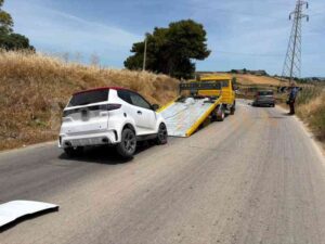 Scopri di più sull'articolo Incidente sulla Menfi-Porto Palo: auto e microcar si scontrano
