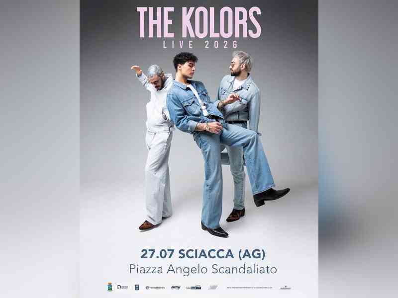 Al momento stai visualizzando Concerto gratuito dei The Kolors il 27 luglio a Sciacca in Piazza Scandaliato