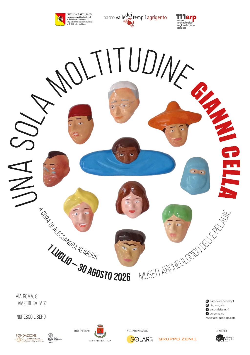 Al momento stai visualizzando Due installazioni di Gianni Cella al Museo Archeologico delle Pelagie