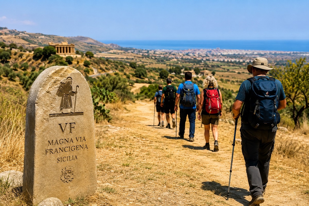 Scopri di più sull'articolo Da Palermo ad Agrigento: la Via Francigena unisce l’anima siciliana