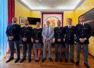 Scopri di più sull'articolo Arrivano sei nuovi commissari alla Polizia di Stato di Agrigento
