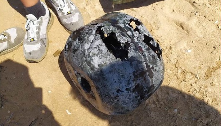 Al momento stai visualizzando Ordigno bellico ritrovato sulla spiaggia di Licata: scattano le verifiche