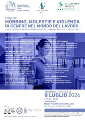 Al momento stai visualizzando Convegno a Palermo: esperti discutono di mobbing e violenza di genere sul lavoro