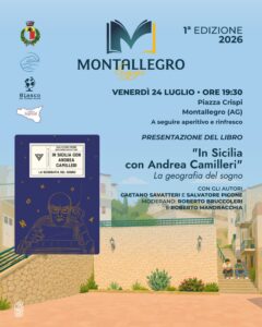 Scopri di più sull'articolo Agrigento – Gaetano Savatteri e Salvatore Picone protagonisti del quarto appuntamento di “Montallegro legge” con “In Sicilia con Andrea Camilleri”